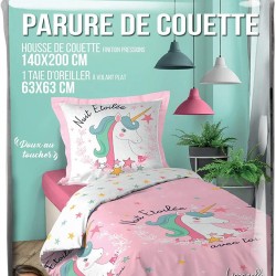housse de couette fille licorne