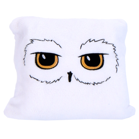 Coussin Plaid Harry Potter Hedwige