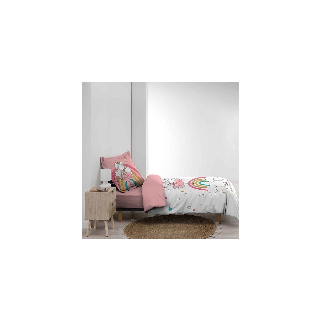 Douceur d'Intérieur, Parure 2 Pieces 140 X 200 cm , 100% Coton