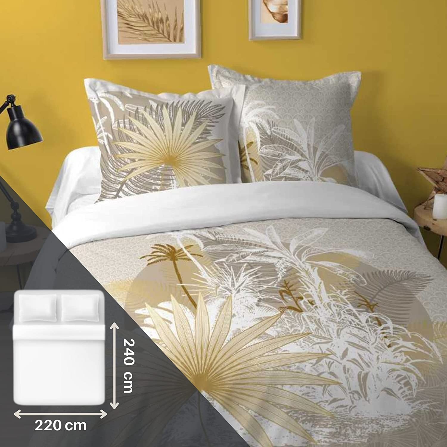 Lovely Casa Parure Housse de Couette 240 x 220 cm Maldives Lovely Casa Parure Housse de Couette 240 x 220 cm Maldives