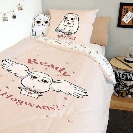 Housse De Couette Harry Potter Hedwige 140x200 cm