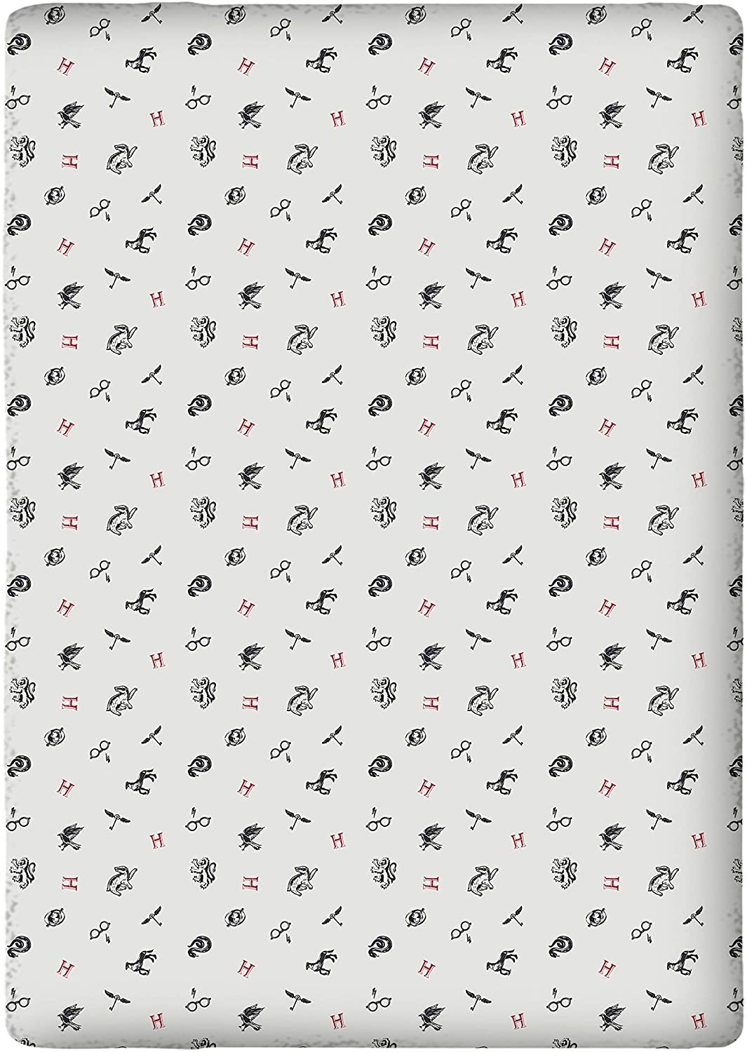 Drap housse Harry Potter Blanc 140x190 cm Drap housse Harry Potter Blanc 140x190 cm