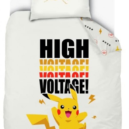Parure Housse De Couette Pikachu