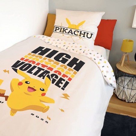 linge de lit pokemon