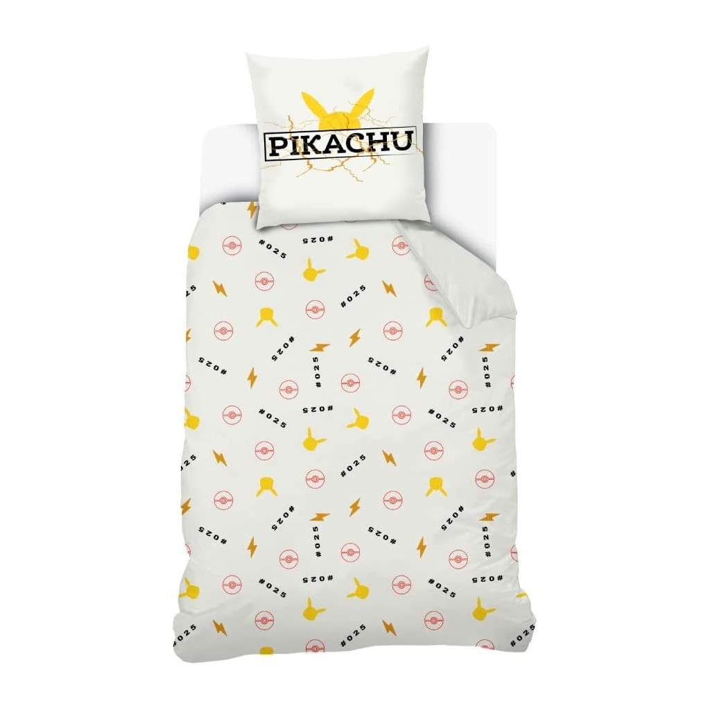 Parure Housse De Couette Pikachu