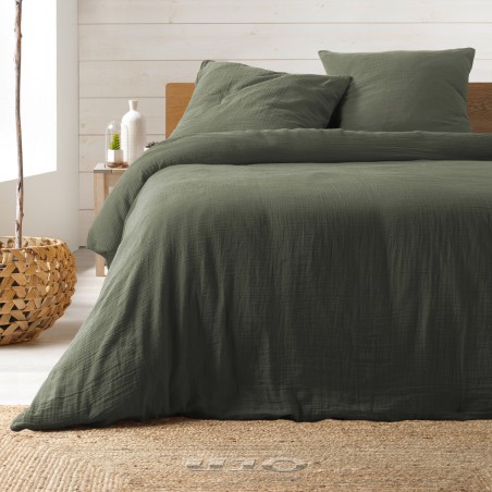 Parure Housse de Couette Gaze de Coton