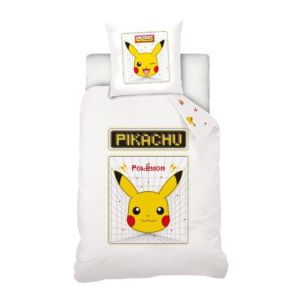 Parure Housse De Couette Pikachu