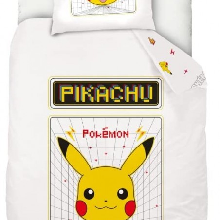 Parure Housse De Couette Pikachu