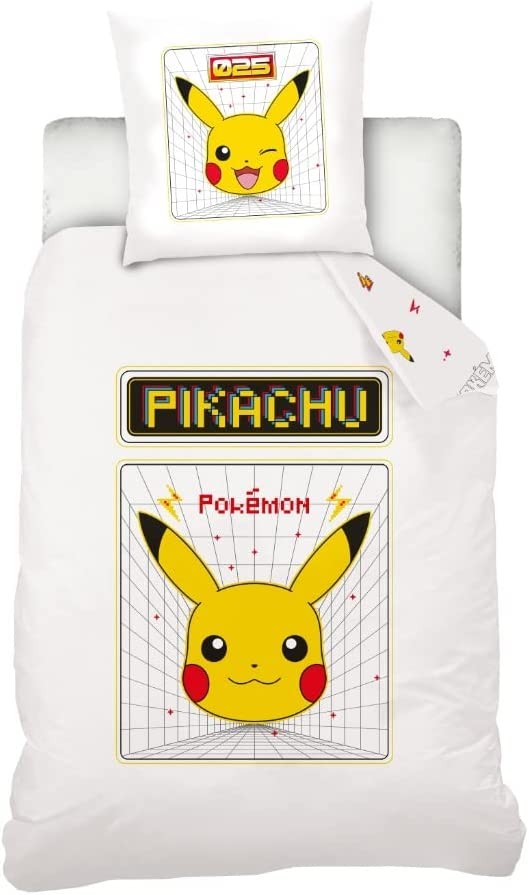 Parure Housse De Couette Pikachu