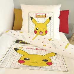 linge de lit pokemon enfant