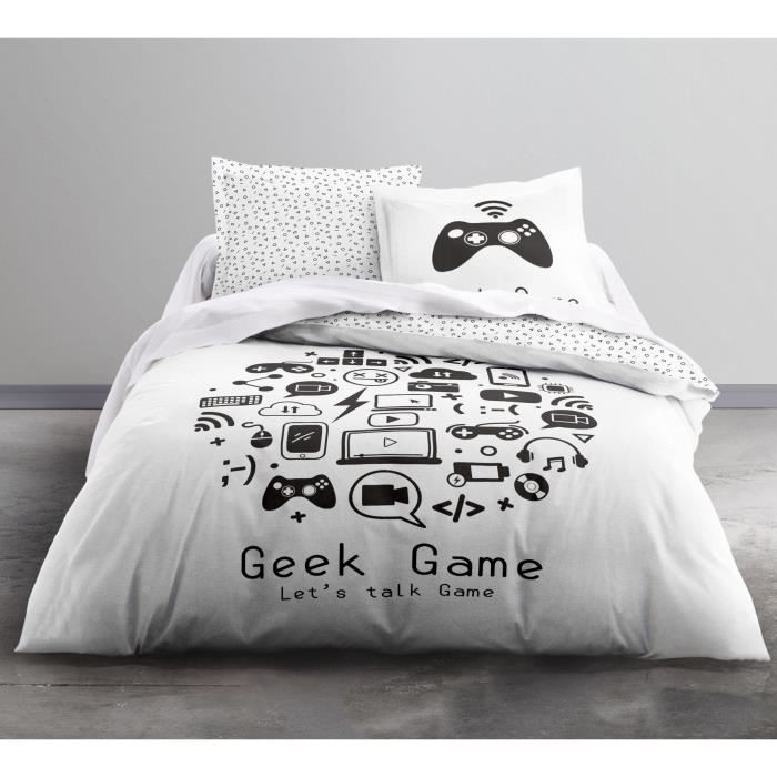 Parure Housse de Couette DREAMEA JUST GAMER