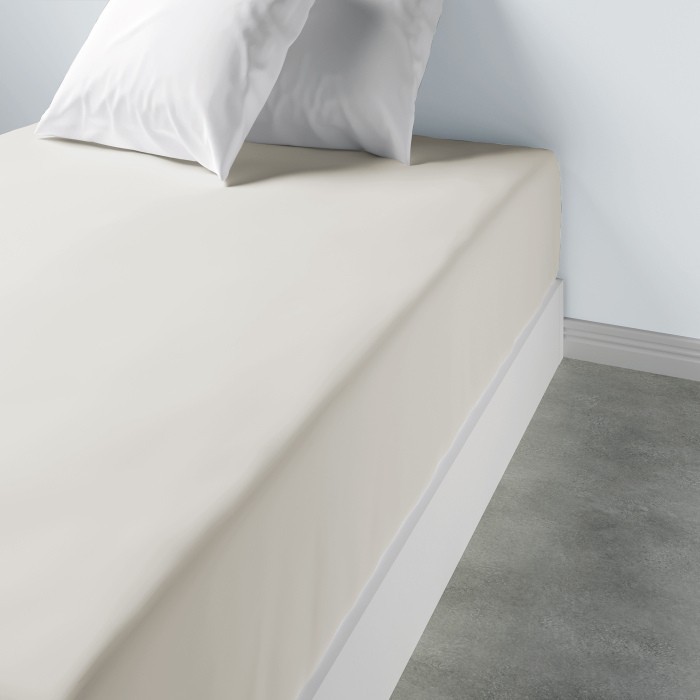 Drap Housse 140x190 cm bonnet 35 cm spécial matelas epais, Gris Foncé