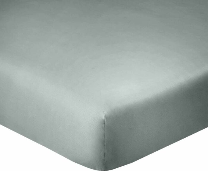 Drap-housse Percale Gris Foncé Bonnet 35 - 160x200 cm - 100% coton - Le Roi  du Matelas - Achat & prix